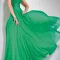 Возьмите Платье Jovani Green Sweatheard Dress Размер 42 напрокат (Фото 3) в Москве