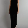 Возьмите Платье Js boutique Black Dress Velour Open Back Размеры 44, 48 напрокат (Фото 1) в Москве