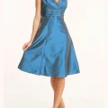 Возьмите Платье Js boutique Blue Taffeta Dress Размер 46 напрокат (Фото 1) в Москве