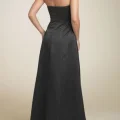 Возьмите Платье Js boutique Grafit satin evening gown Размер 42 напрокат (Фото 2) в Москве