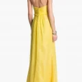 Возьмите Платье Js boutique Yellow Ruffled Gown Размер 46 напрокат (Фото 3) в Москве