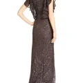 Возьмите Платье Js Collections Grey Blouson Gown Размеры 42, 44, 46 напрокат (Фото 2) в Москве