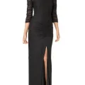 Возьмите Платье Js Collections Sleeve Gown Mesh Размер 42 напрокат (Фото 2) в Москве