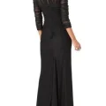 Возьмите Платье Js Collections Sleeve Gown Mesh Размер 42 напрокат (Фото 1) в Москве