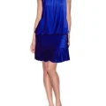 Возьмите Платье Marc Bouwer Lapis Blue/Purple Drape Dress Размер 40, 44 напрокат (Фото 2) в Москве