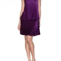 Возьмите Платье Marc Bouwer Lapis Blue/Purple Drape Dress Размер 40, 44 напрокат (Фото 1) в Москве