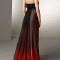 Возьмите Платье Marc Bouwer Ombre Red Dress Silk Размер 40 напрокат (Фото 2) в Москве