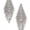 Возьмите Серьги ABS by Allen Schwartz Draped Rhinestone Earrings напрокат (Фото 2) в Москве
