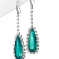 Возьмите Серьги ABS by Allen Schwartz Earrings Silver Drop Blue/Green напрокат (Фото 2) в Москве
