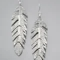 Возьмите Серьги LOLA Gold/Silver  plume Earrings напрокат (Фото 2) в Москве