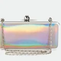 Возьмите Клатч Jessica McClintock Metal Hologram Clutch напрокат (Фото 1) в Москве