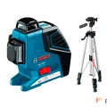 Возьмите Линейный лазерный нивелир Bosch GLL 3-80 P + штатив BS 150 напрокат (Фото 1) в Москве