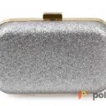 Возьмите Клатч Jessica McClintock Metallik clutch silver напрокат (Фото 1) в Москве