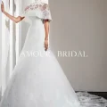 Возьмите Свадебное платье кружевное Аmour bridal напрокат (Фото 3) в Москве
