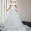 Возьмите Свадебное платье кружевное Аmour bridal напрокат (Фото 2) в Москве