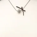 Возьмите Колье Betsey Johnson Pave Ball and Bow Charm Necklace напрокат (Фото 1) в Москве