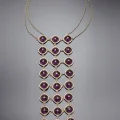 Возьмите Колье STEPHAN & CO Triple Purple Necklace напрокат (Фото 1) в Москве