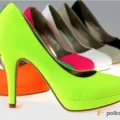 Возьмите Туфли неоновые яркие флуоресцентные желтые напрокат (Фото 1) в Москве