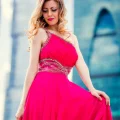 Возьмите Jovani Fuchsia Pink Evening Dress напрокат (Фото 1) в Москве