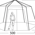 Возьмите Тент шатер Eureka Hex XL(4.30*5,00) напрокат (Фото 3) в Москве