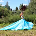 Возьмите Юбка с огромным шлейфом напрокат (Фото 4) в Москве