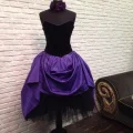 Возьмите Костюм для фотосессии: Платье Кабаре с фиолетовой юбкой. Размер 42 напрокат (Фото 2) в Москве