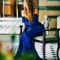 Возьмите Вечернее платье "Глубокое море" напрокат (Фото 5) в Санкт-Петербурге