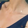 Возьмите Колье с птицей кулон серебряное золотое напрокат (Фото 2) в Москве