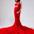 Возьмите Пышное красное платье Амалия напрокат (Фото 4) в Москве