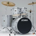 Возьмите Ударная установка TAMA IMPERIALSTAR Silver Hairline-White Sparkle (IM52KH6-HWS) напрокат (Фото 2) в Москве