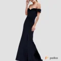 Возьмите Платье Jarlo Off Shoulder Slim Gown черное 44-46 напрокат (Фото 3) в Москве