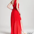 Возьмите Вечернее платье  Aidan Mattox Fire High-low Dressв  в 40-42-44 размерах  напрокат (Фото 2) в Москве