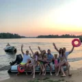 Возьмите Лодка ПВХ Лодка НДНД Big Boat Regat 380см с ПЛМ Suzuki 20л.с. напрокат (Фото 5) в Москве
