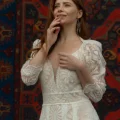 Возьмите Нежное свадебное платье бохо напрокат (Фото 6) в Москве