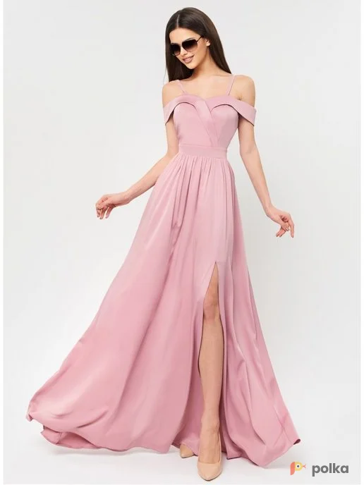 Возьмите Платье розовое р.42-44 напрокат (Фото 1) в Москве