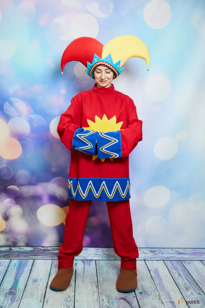 Возьмите Скоморох русско-народный костюм напрокат (Фото 1) в Москве