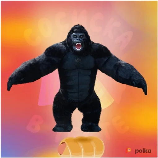 Возьмите Ростовая кукла Горилла Кинг Конг напрокат (Фото 1) в Москве