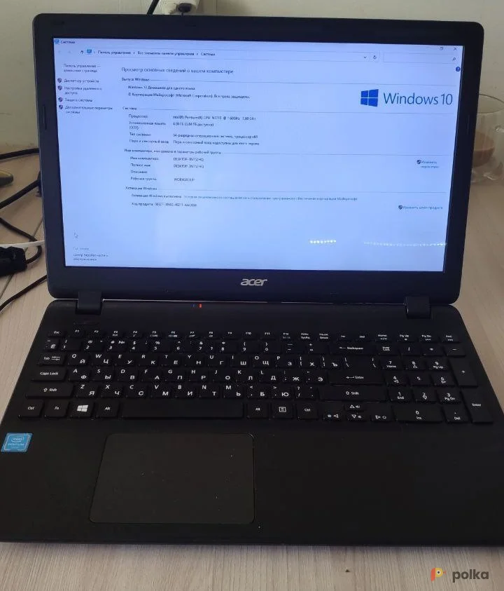 Возьмите Ноутбук ACER EX2519 напрокат (Фото 1) В Краснодаре
