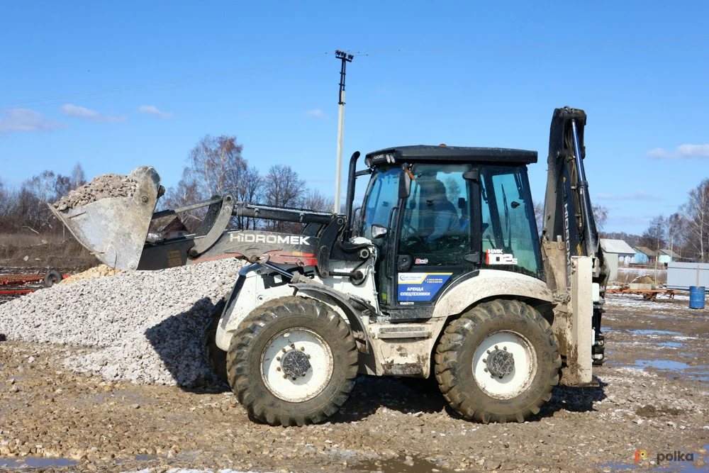 Возьмите Экскаватор-погрузчик HIDROMEK HMK 102S напрокат (Фото 1) В Рязани