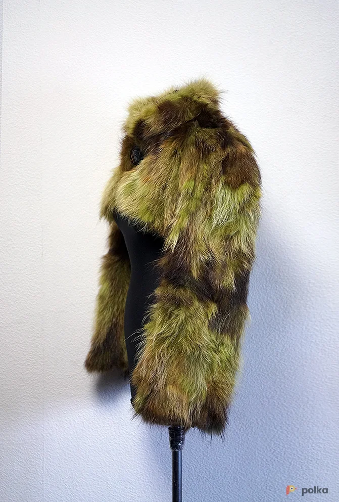 Возьмите Зеленая меховая шубка напрокат (Фото 1) в Москве