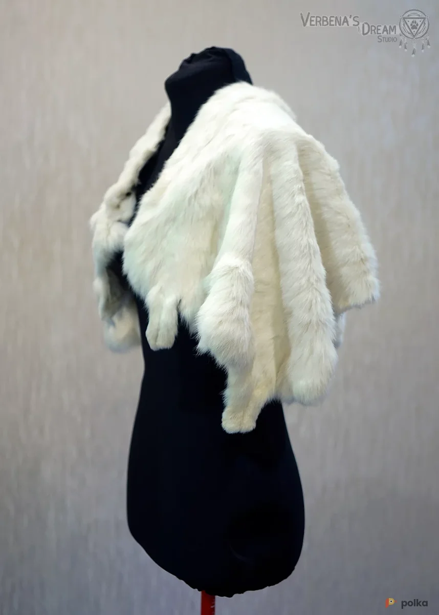 Возьмите Меховая пелерина белая напрокат (Фото 1) в Москве