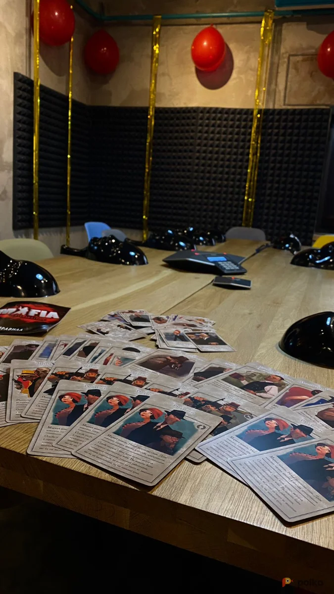 Возьмите Игра Мафия с масками  на 10 человек напрокат (Фото 1) в Москве