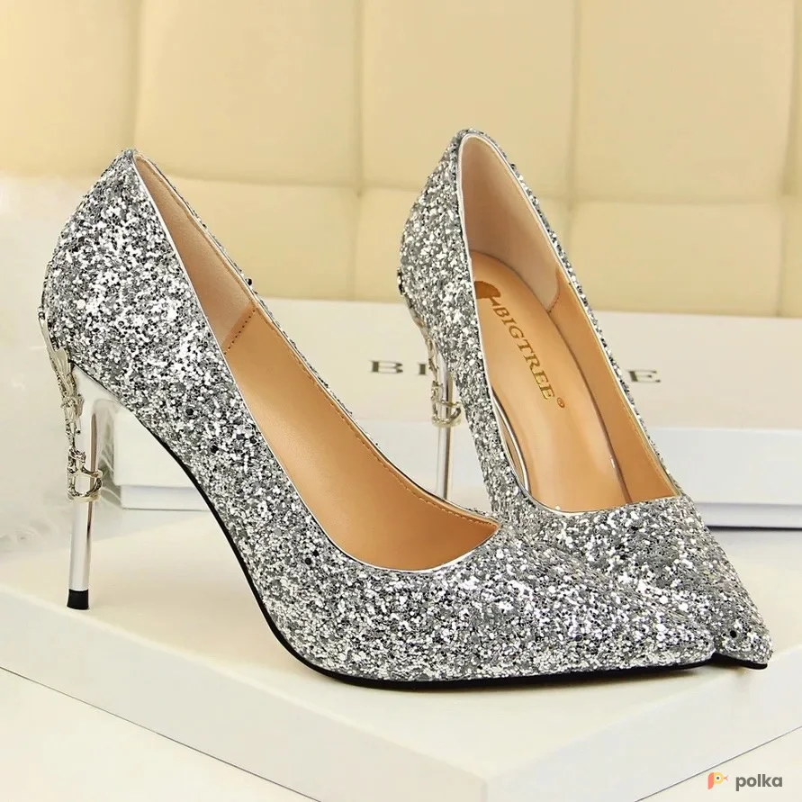 Возьмите Туфли серебро микроблеск 31 напрокат (Фото 1) В Туле