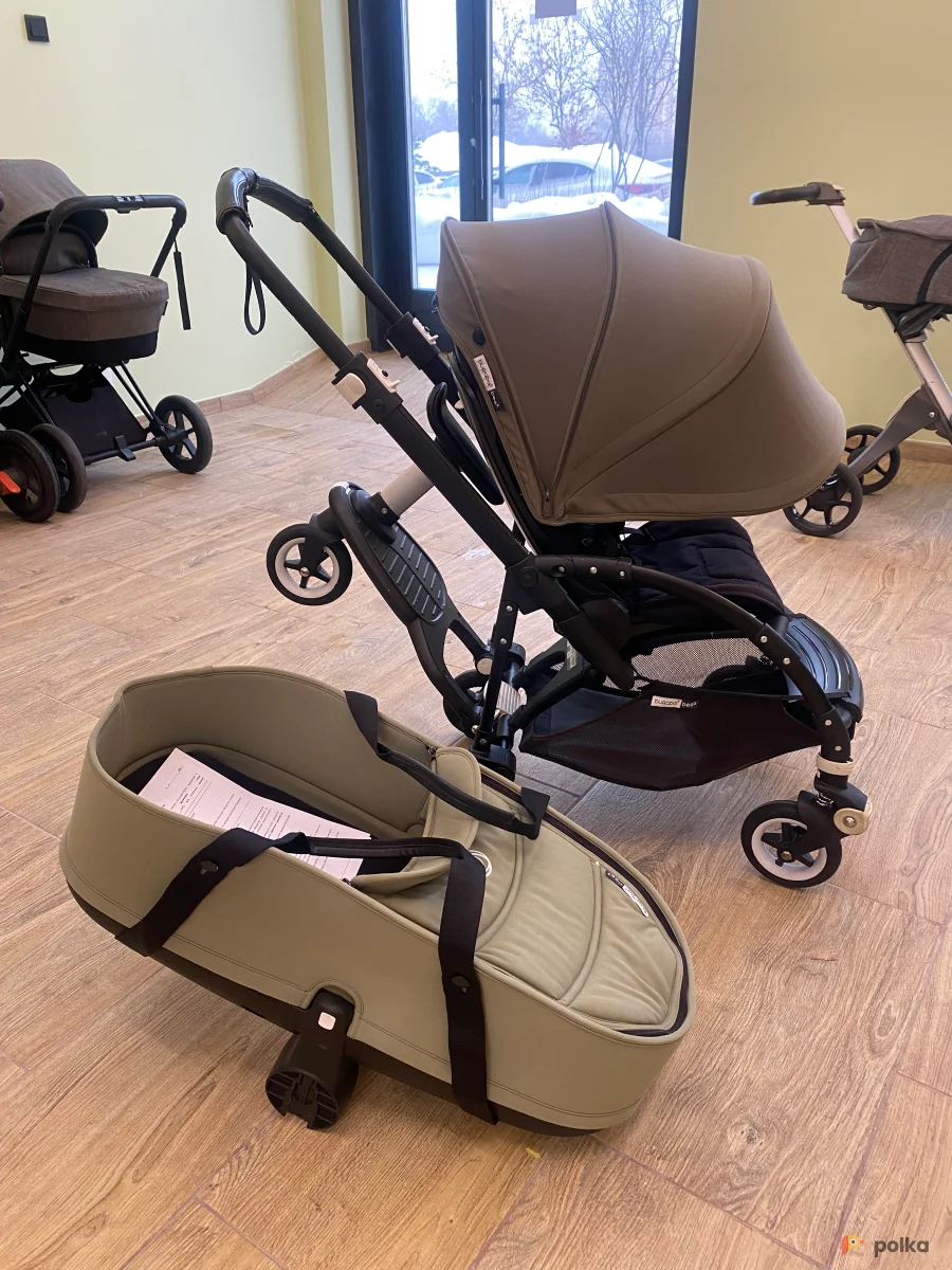 Возьмите Коляска прогулочная Bugaboo bee 5 olive green 9 кг напрокат (Фото 1) в Москве
