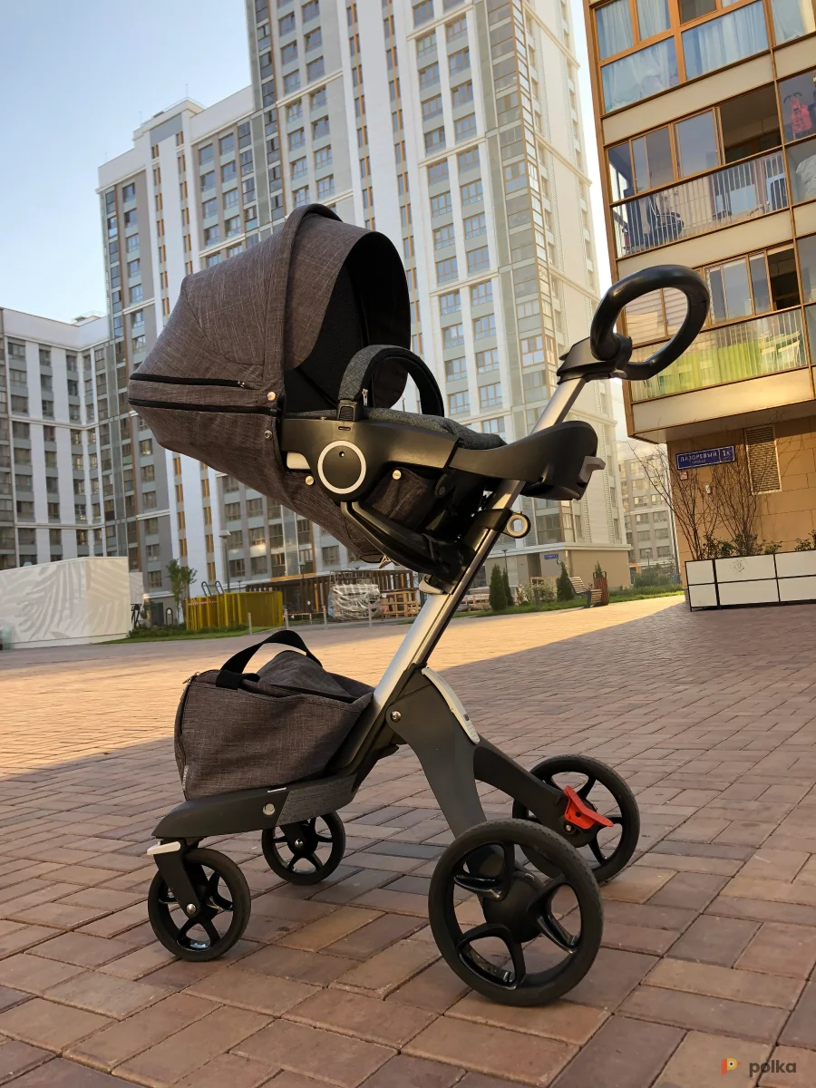 Возьмите Коляска детская stokke Xplory v5 прогулочная 12 кг напрокат (Фото 1) в Москве