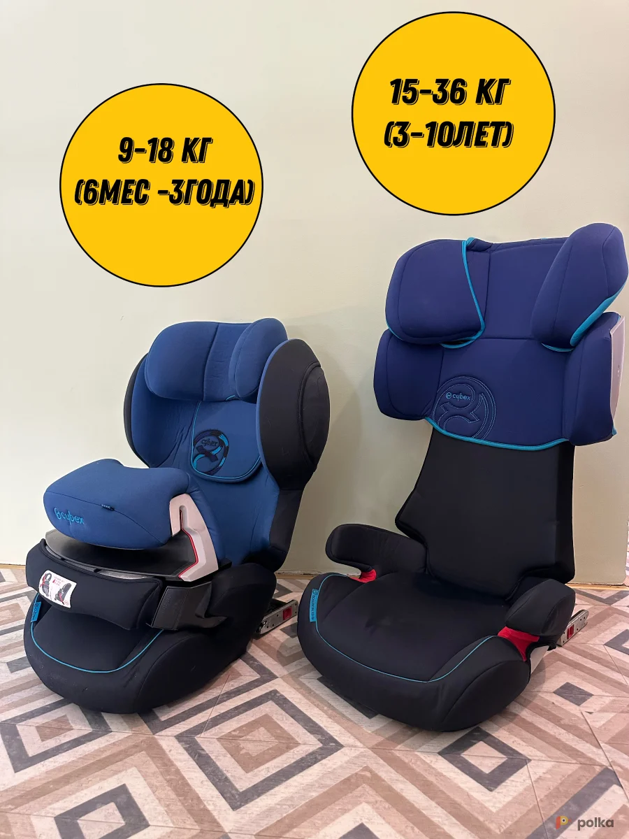 Возьмите Автокресло Cybex Juno-2Fix 9-18 кг напрокат (Фото 1) в Москве