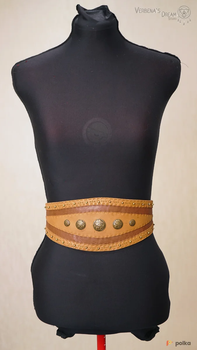 Возьмите Широкий пояс-корсет двухцветный напрокат (Фото 1) в Москве