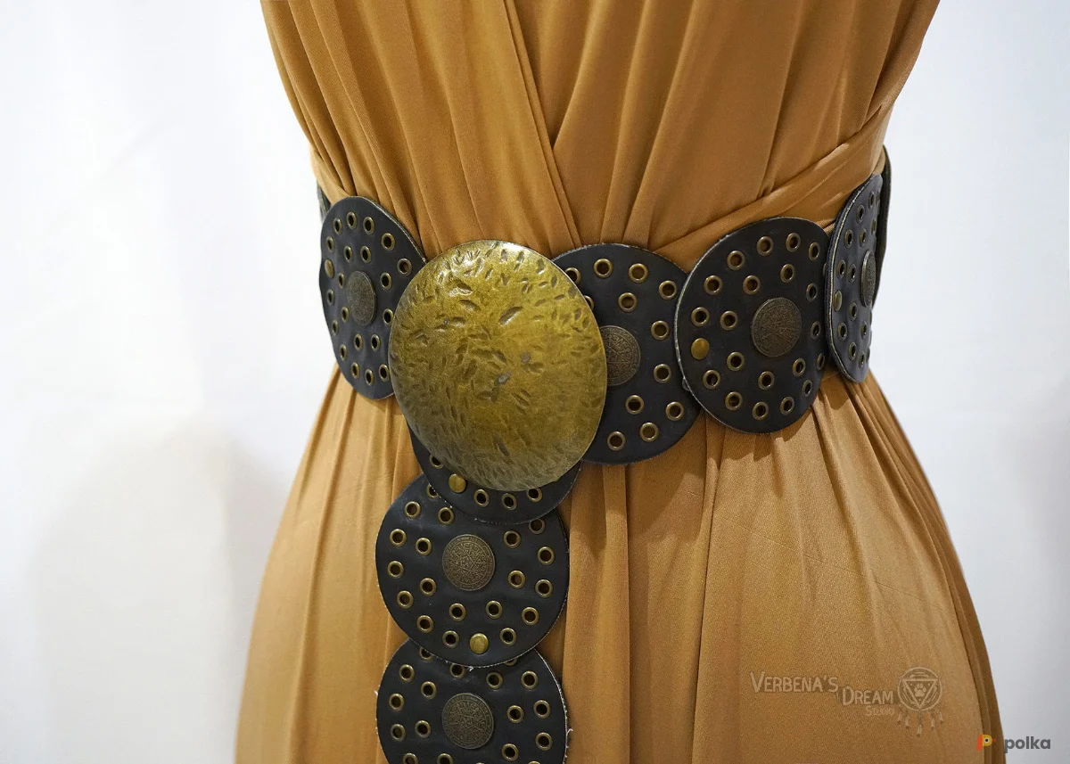 Возьмите Пояс из кожаных дисков напрокат (Фото 1) в Москве