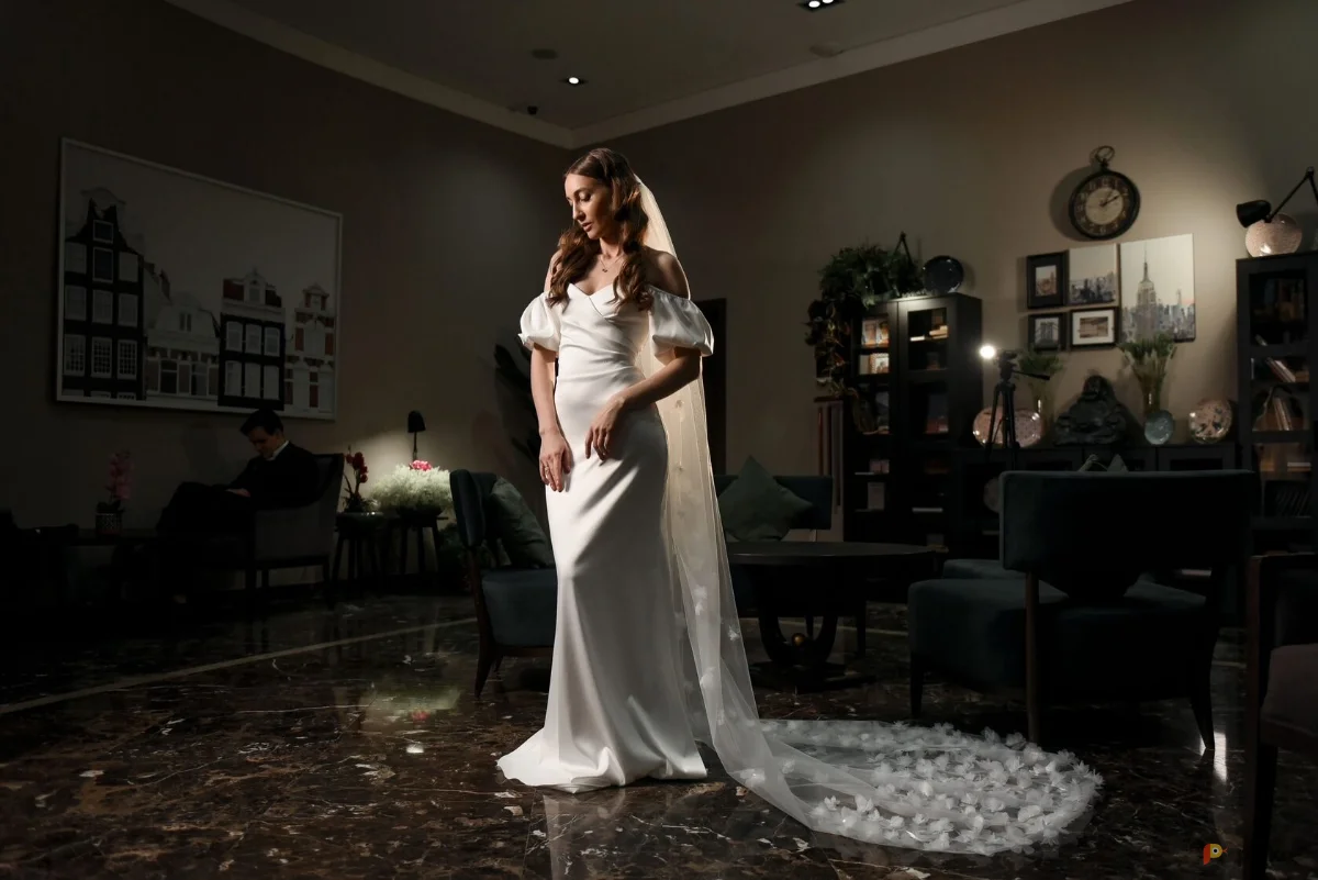 Возьмите Платье свадебное Альямо White напрокат (Фото 1) В Туле