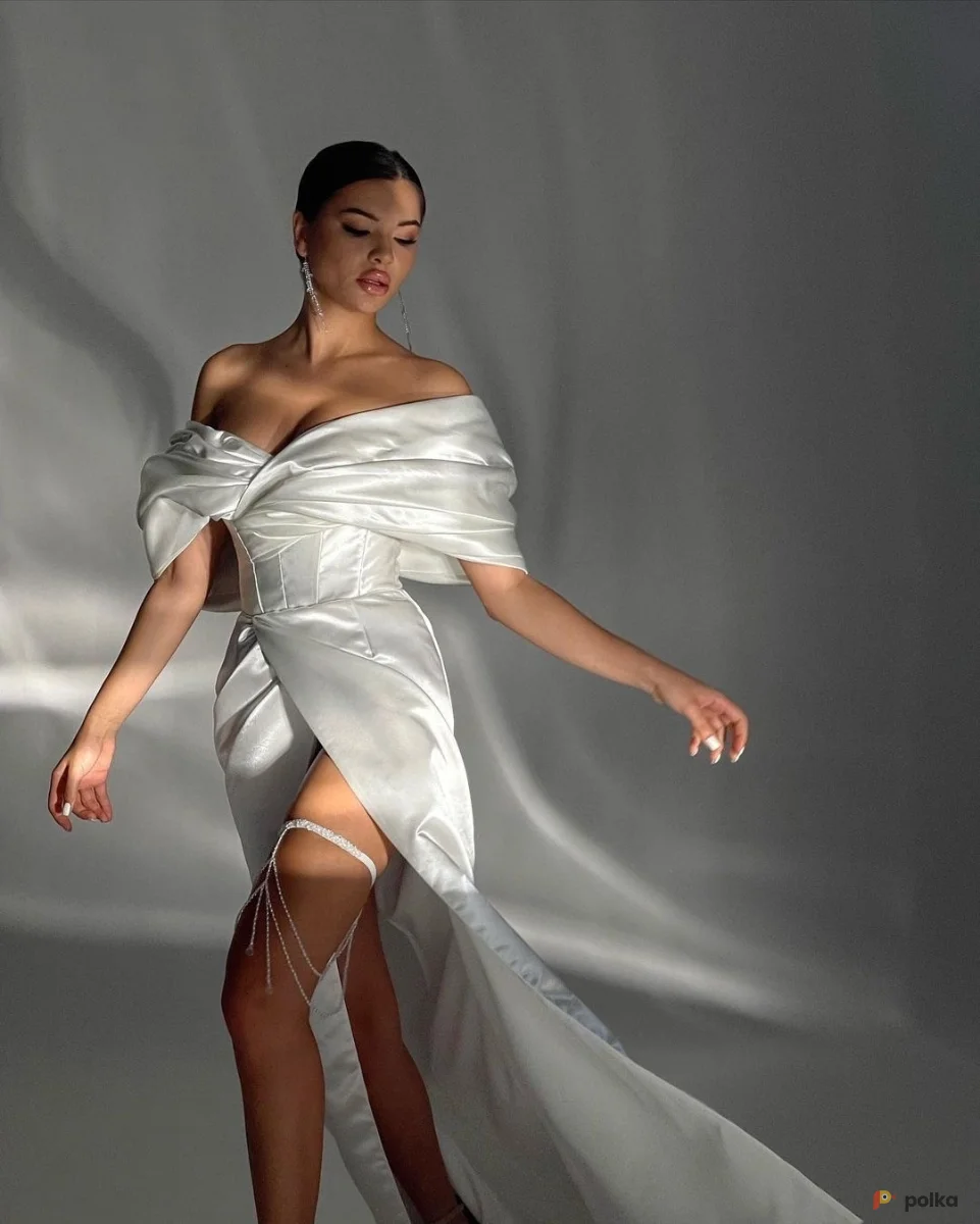 Возьмите Платье свадебное Кэрри рыбка напрокат (Фото 1) В Туле